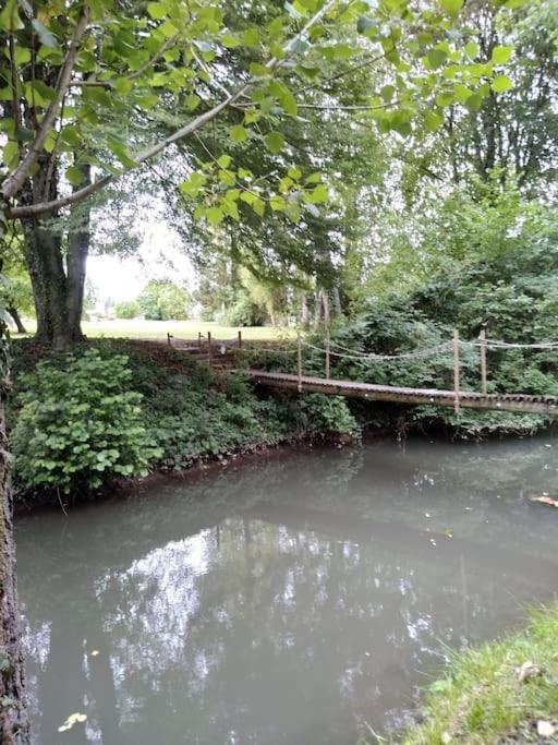Maison De Village En Bord De Riviere Narcy Buitenkant foto