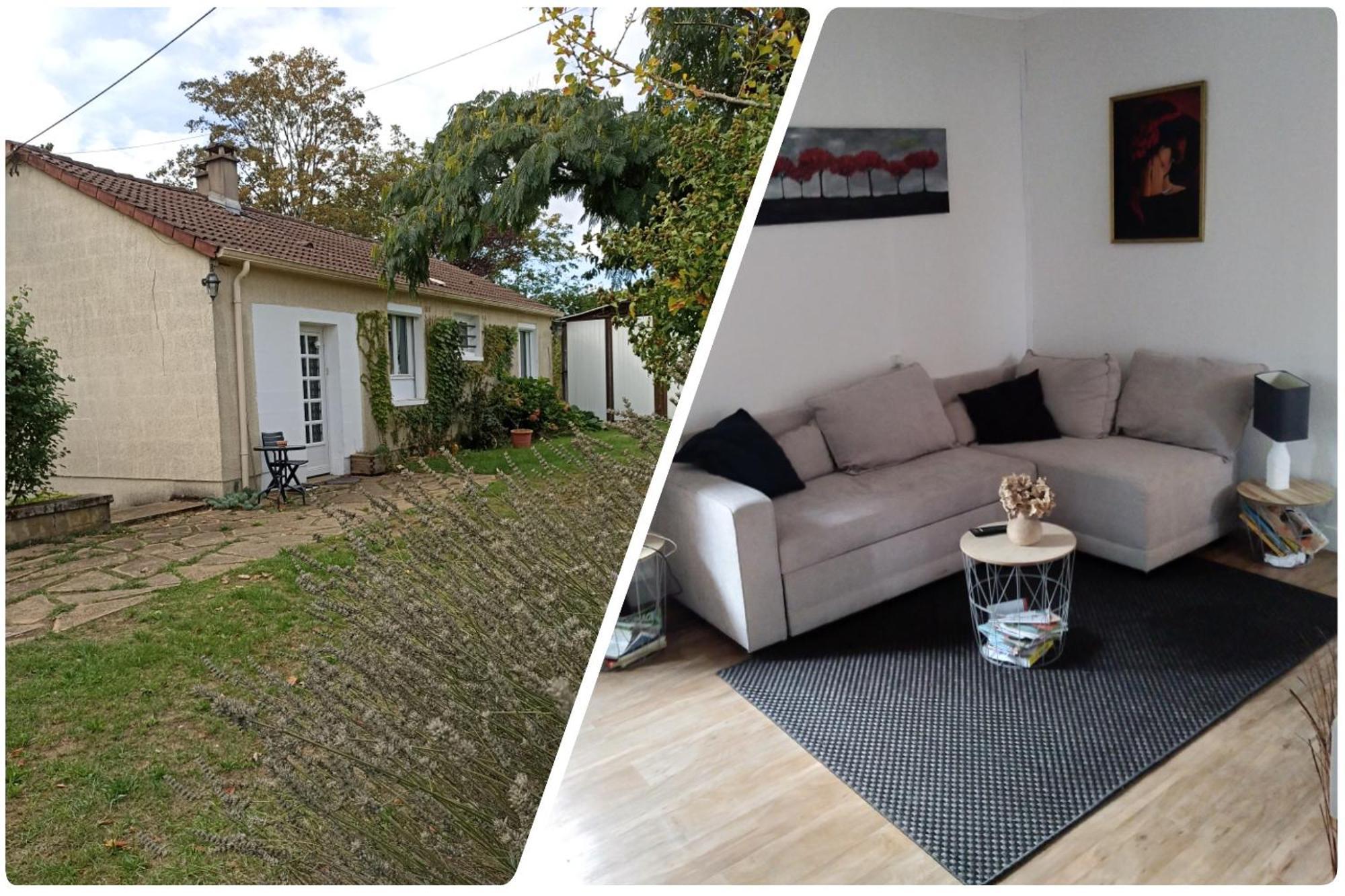 Maison De Village En Bord De Riviere Narcy Buitenkant foto